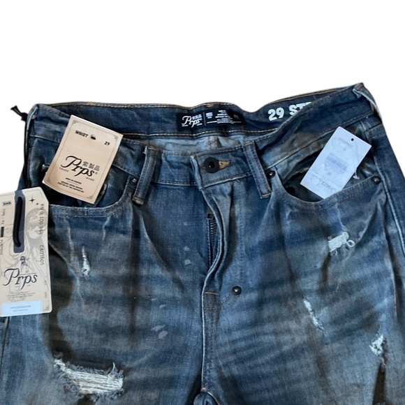 NWT PRPS Cayenne Trailman Ripped Super Skinny Jeans - Picture 2 of 5